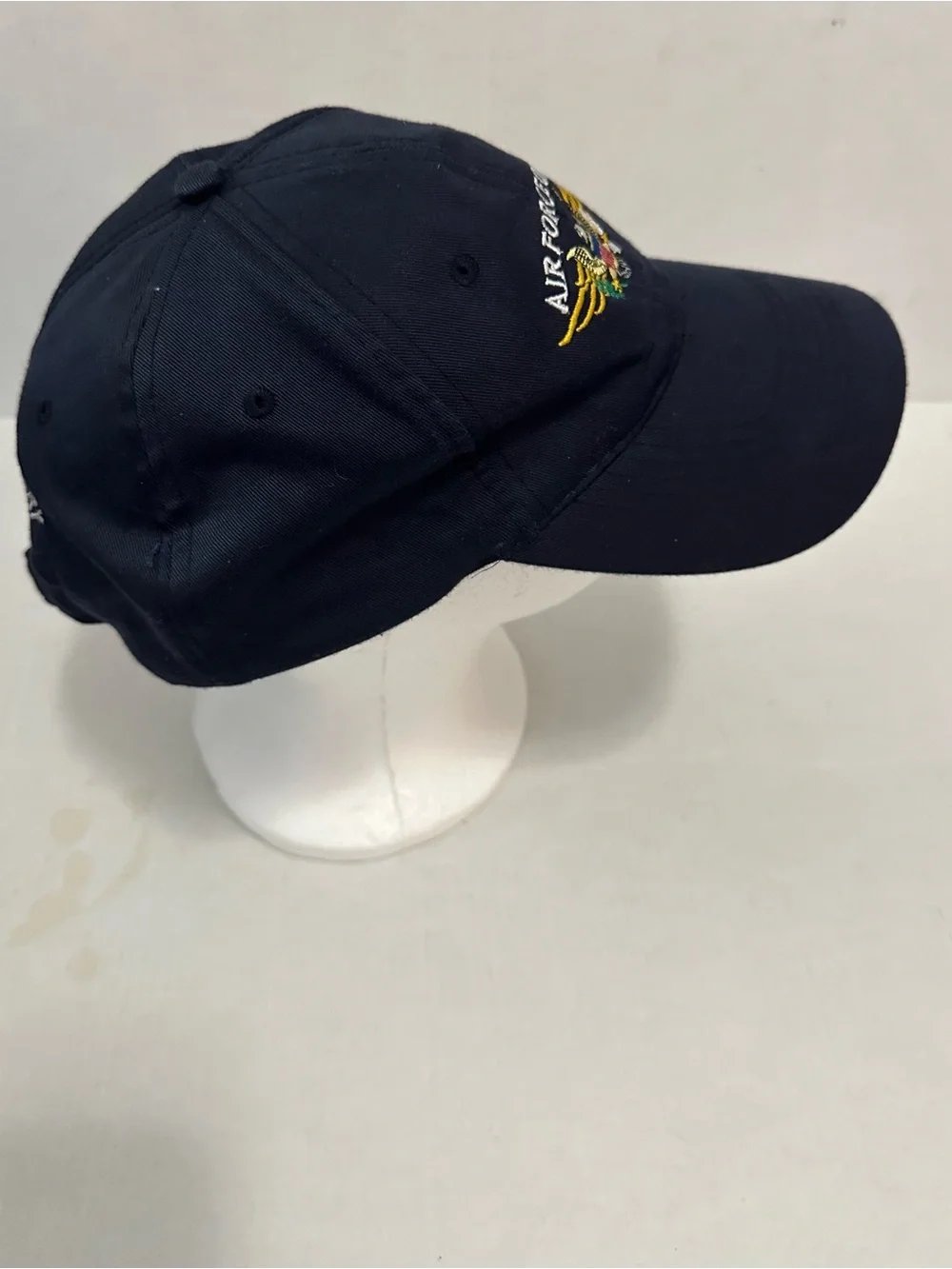 Air Force One Presidential Library Navy Blue Embroidered Adjustable Baseball Cap